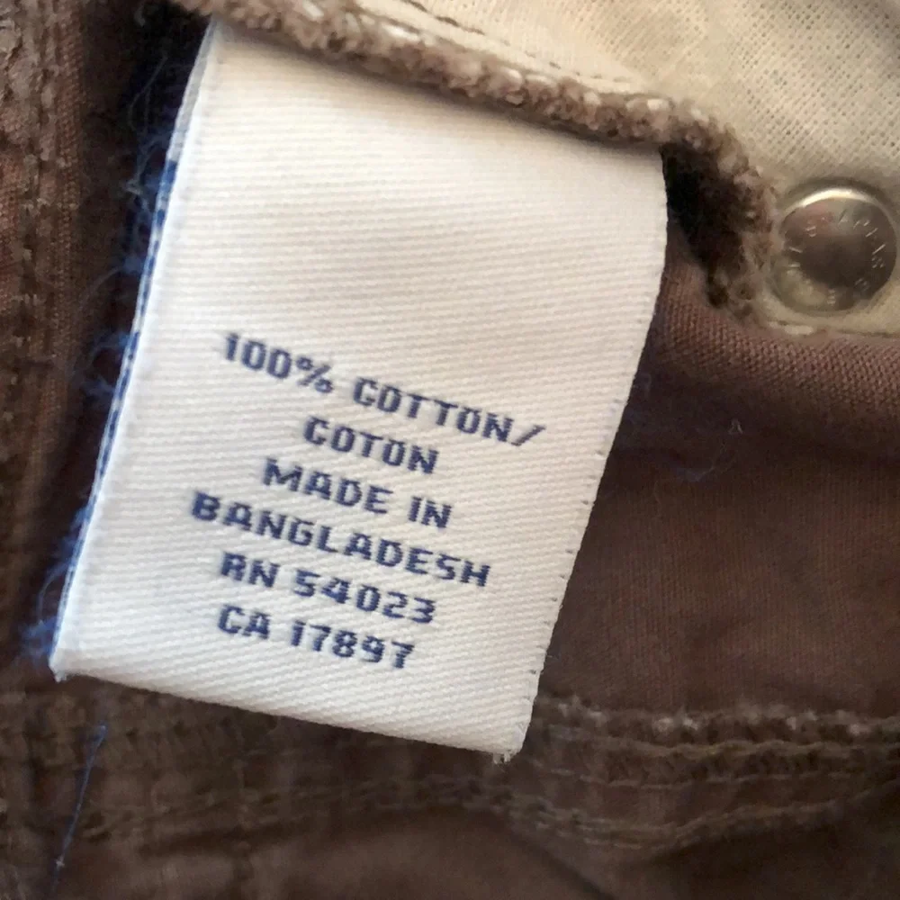 Old Navy Brown 5 Pocket Crop Utility Pants Size 2T